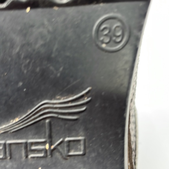 Dansko Sz 39 Bronze Sequin style Clogs - Picture 8 of 8